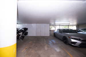 View of parking garage