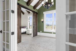 Office or sitting area off Master Bedroom