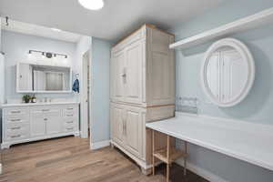 Basement bathroom