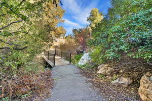 Surrounding community featuring a gate