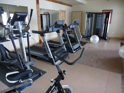 View of gym
