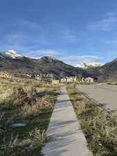 View of mountain backdrop