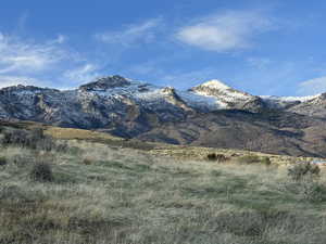 View of mountain background