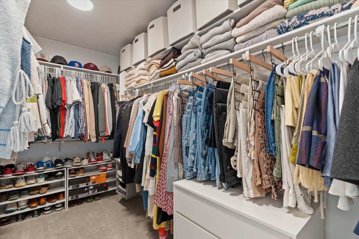 Huge walk in closet