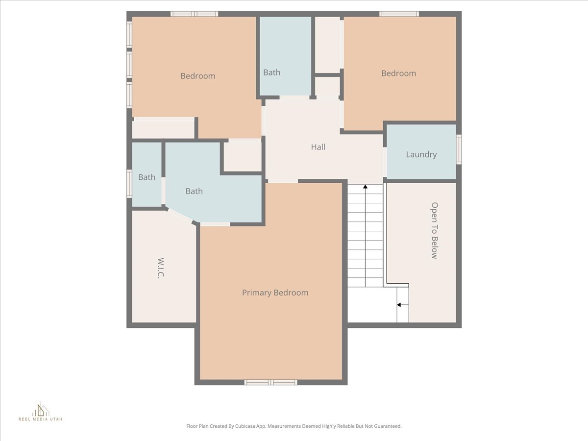 Upstairs layout