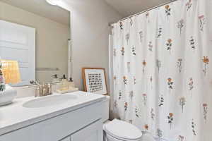 Basement bathroom