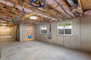 View of basement