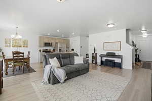 Open floor plans leave space for hosting and comfort