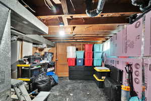 View of storage area