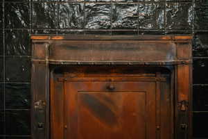 Original 1919 fireplace insert