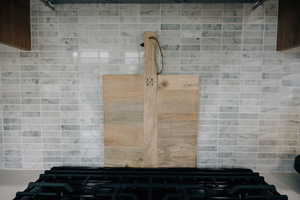 custom tile backsplash