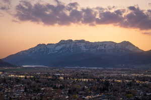 View of mountain backdrop