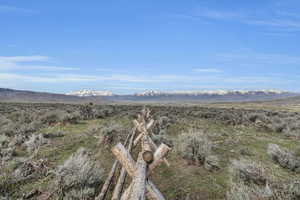 View of mountain backdrop