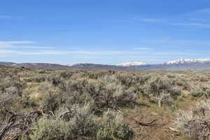 View of mountain background