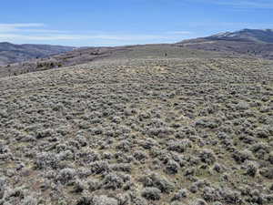 View of mountain background
