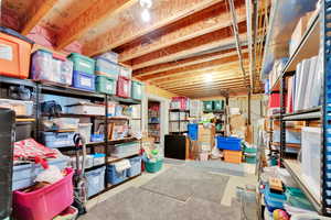 View of storage area