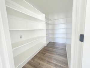 View of storage area