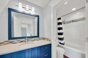 Upstairs hall bathroom 2