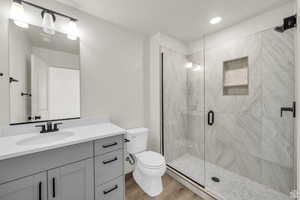 Primary Suite Bathroom, Euro shower doors