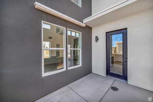 Courtyard off Kitchen