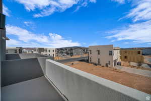 Balcony off Primary Suite