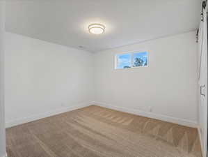 Basement Master with walk in closet