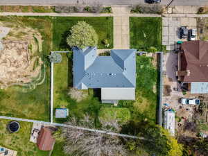 Aerial view of home