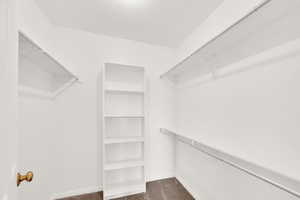 Primary Walk in closet