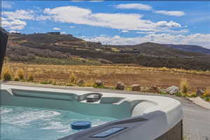 View of mountain backdrop