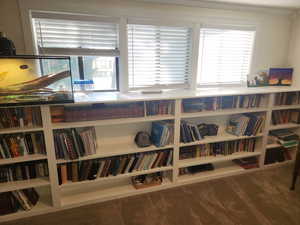 Detailed view of carpet floors