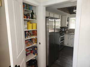 View of storage area