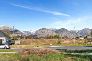 View of mountain background
