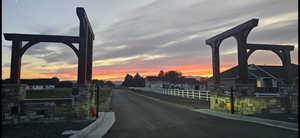 View of asphalt road
