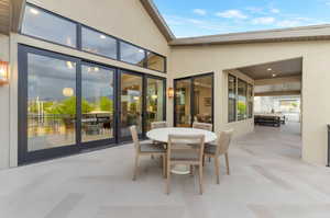 View of patio / terrace with outdoor dining area