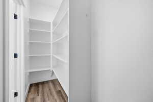 View of storage area