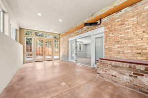 Enclosed Porch w/ Walkout