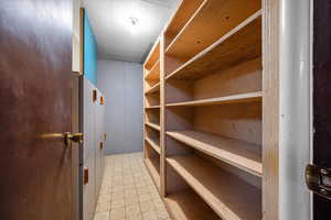 View of storage area