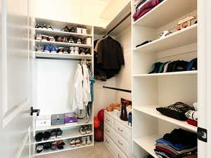 Walk in closet
