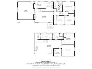 View of floor plan / room layout