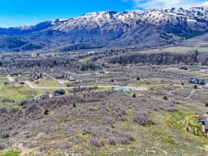 View of mountain background