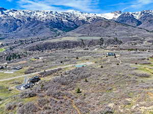View of mountain background