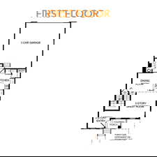 View of floor plan / room layout