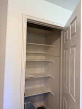 View of closet