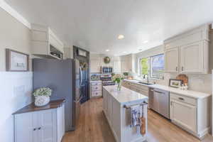 Beautiful quartz counters