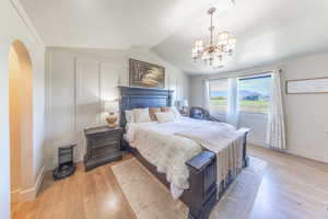 Primary Bedroom getaway with stunning mountain views