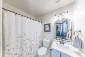 second floor guest bathroom