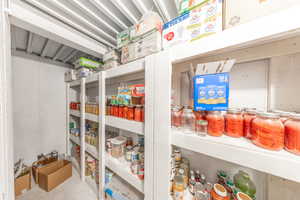 ample basement storage