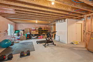 View of basement