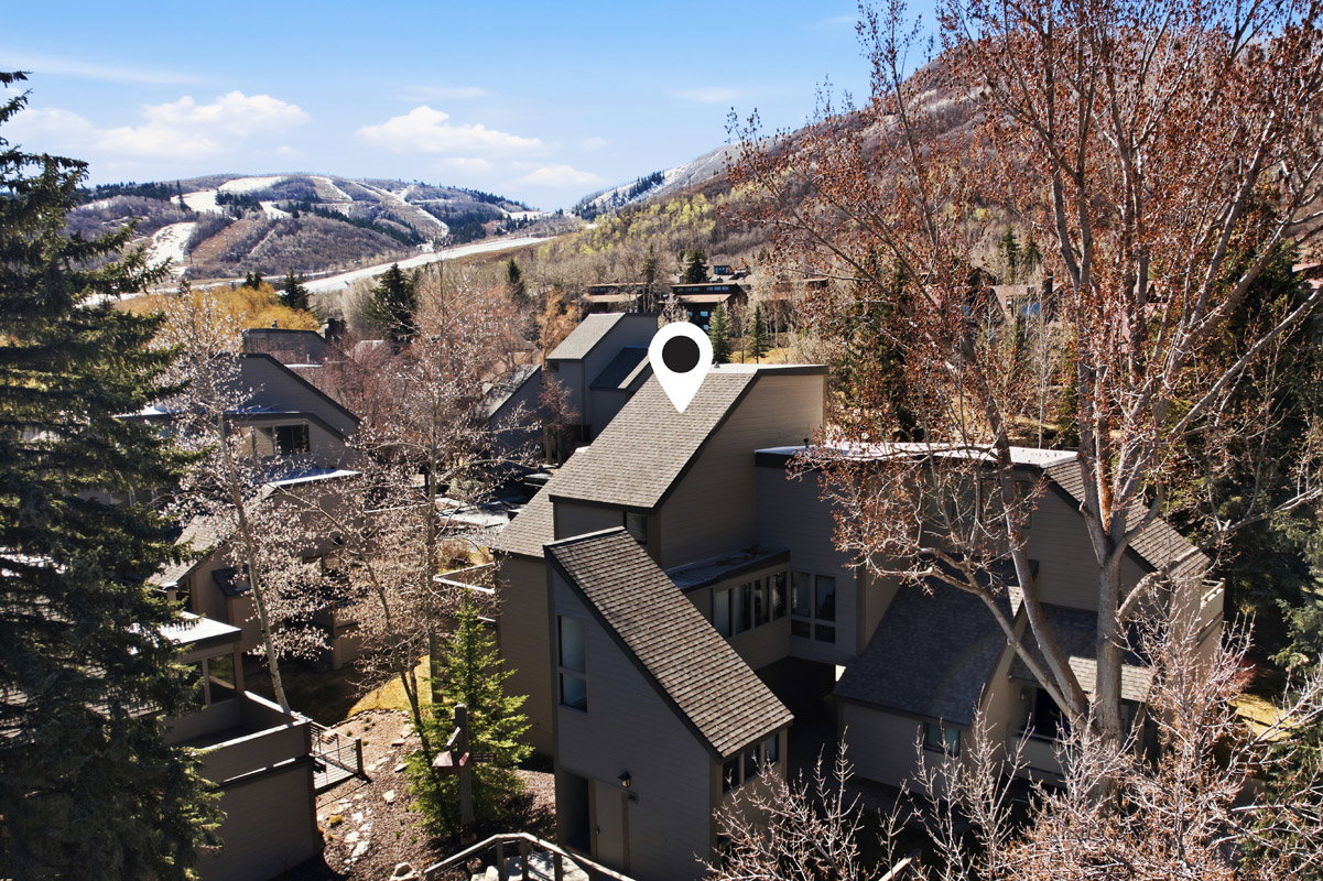 Drone / aerial view of mountains