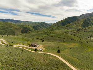 View of mountain backdrop